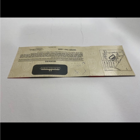 Grindstone MAY 1996 KENTUCKY DERBY 122nd Churchill Downs Original Ticket Horse - Picture 6 of 12